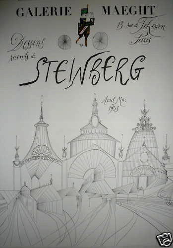 Saul steinberg affiche - saul,
