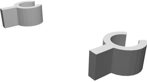 Clip sospensione anteriore - clip,