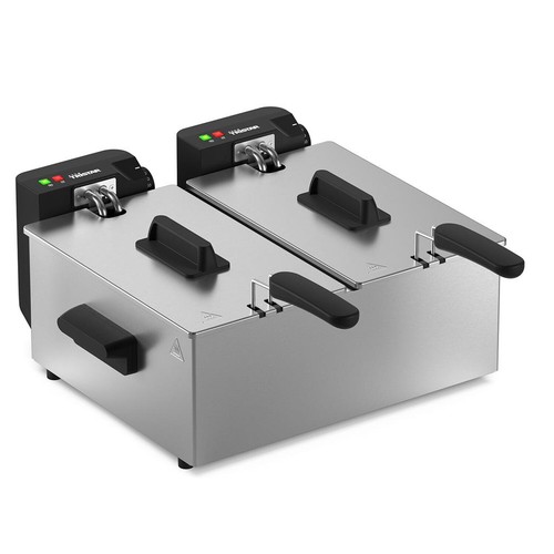 Friggitrice doppio cestello - , ad