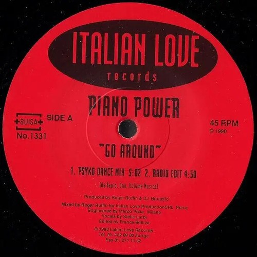 Piano power around vinyl - piano,
