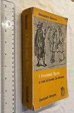 ALESSANDRO MANZONI I PROMESSI SPOSI ZANICHELLI BOLOGNA