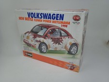 Bburago Metal Kit Volkswagen New Beetle Flower Power Beetlemania 1998 - Cod 7095