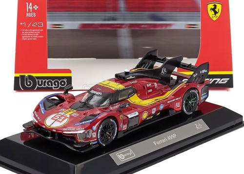 Burago ferrari 499p pier - burago,