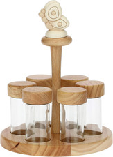 - Porta Spezie Da 6 Contenitori Elegance