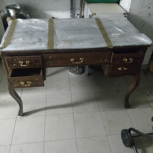 Scrivania legno antica 1900 - scrivania,