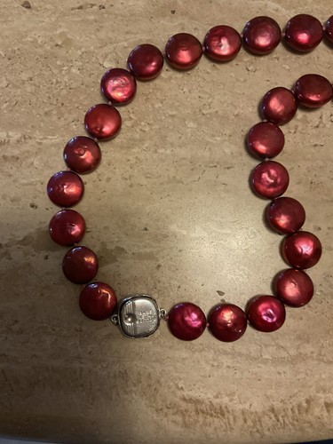 Collana honora cherry red - collana, 14mm