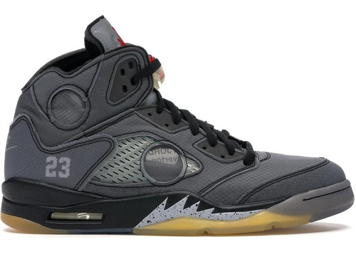 Jordan retro off - 5, nero