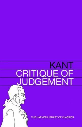 Critique judgement hafner - judgement, (hafner