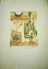 ACQUAFORTE ELVIO BECHERONI GRAFICA 1971 50X70 TIRATURA 5970