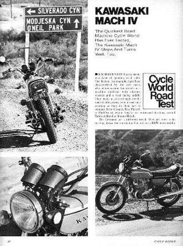 Kawasaki 750 mach - 750, iv
