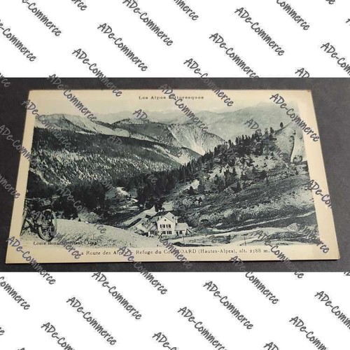 Cartolina route des alpes - la,