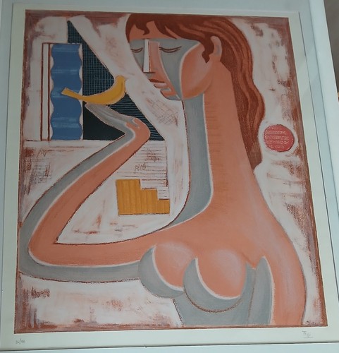 Mario tozzi litografia - mario, a
