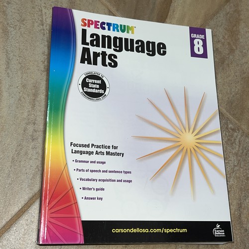 Spectrum language arts - arts,, grade