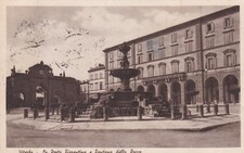 VITERBO: La Porta Fiorentina e Fontana della Rocca   1941
