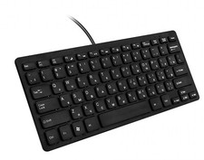 Tastiera USB cablata portatile leggera sottile lingua russo/inglese 78 tasti