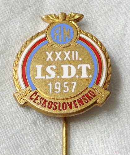 Distintivo pin moto fim - distintivo,