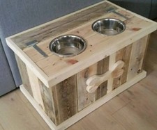 Box contenitore con 2 ciotole