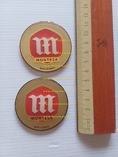 Montesa coppia loghi plastica serbatoio nuovi anni 70