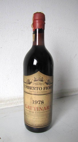 Vino gattinara 1978 - vino,
