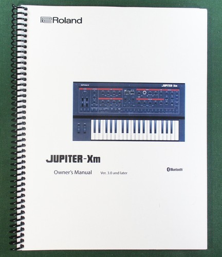 Roland jupiter owner s - roland, owner's