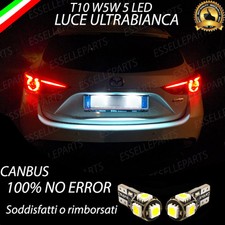 COPPIA LUCI TARGA 5 LED NUOVA