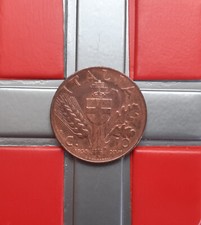 (£)    10 Centesimi 1938 XVI