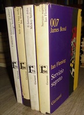 Lotto di 4 LIBRI Garzanti r'66 – Polizieschi Spionaggio Fleming Scerbanenco ...