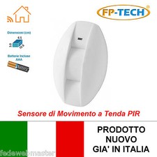 SENSORE INFRAROSSI ALLARME PIR