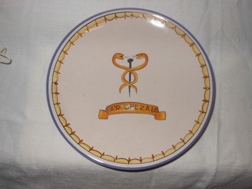 Piatto ceramica spezal rita - ceramica,