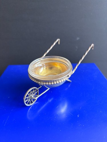 Strling vase condiments - strling,vase,