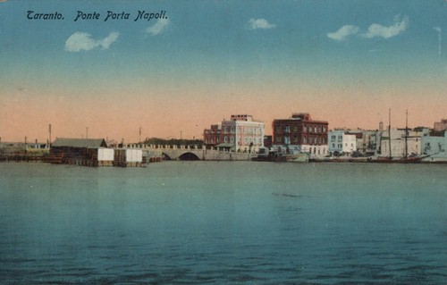 Cartolina taranto puglia - cartolina,