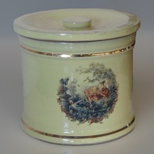 Vecchio barattolo inglese - vecchio,