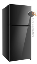 Frigorifero AKAI Doppia Porta No Frost Classe E 453 Litri Vetro GLASS435BK-L