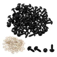 Occhi di sicurezza da 8 mm, 80