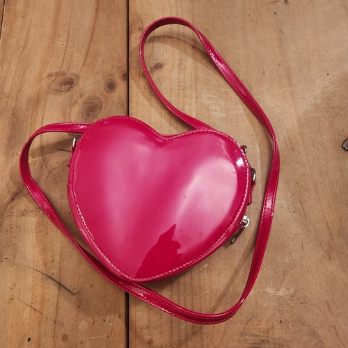 Borsa tracolla cuore - borsa, pelle