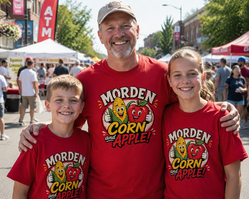Maglietta morden corn apple - morden, &