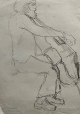 Musicista Con Violoncello