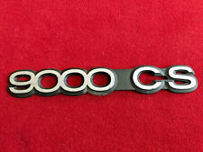 SAAB 9000 CS LOGO SIGLA EMBLEMA FREGIO STEMMA SCRITTA TARGHETTA BADGE TARGA NOME
