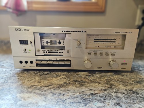 Marantz 3020 cassette deck - marantz, sd-3020