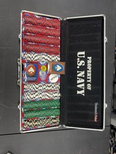 US NAVY Poker Set