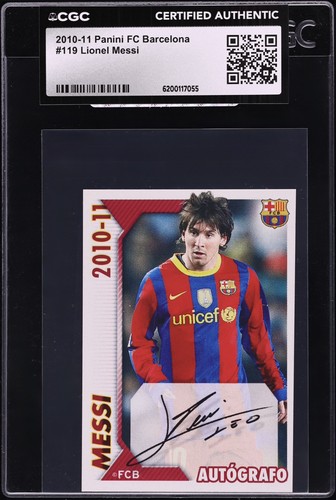 Lionel messi 2010 panini fc - lionel,