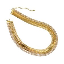 Collana girocollo rigida in