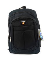 Zaino Uomo Donna Grande Porta Tela Nero Porta Pc Lavoro Ufficio Viaggio cod77225