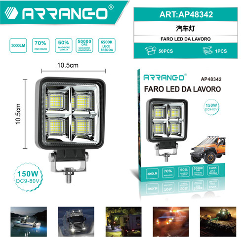 Faro lavoro led 150w - da,