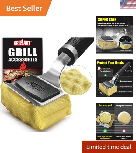 Spazzola grill senza setole - grill,