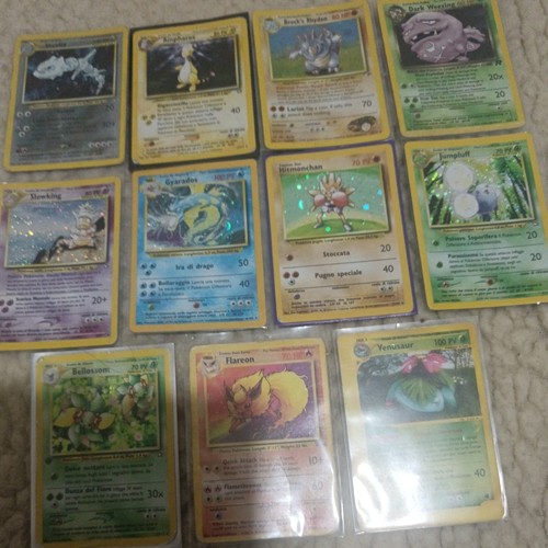 Lotto carte pokemon vintage - pokemon,