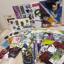 Pacchetto asciugamani adesivi file trasparenti Bandai Dragon Ball Prize 33 oggetti