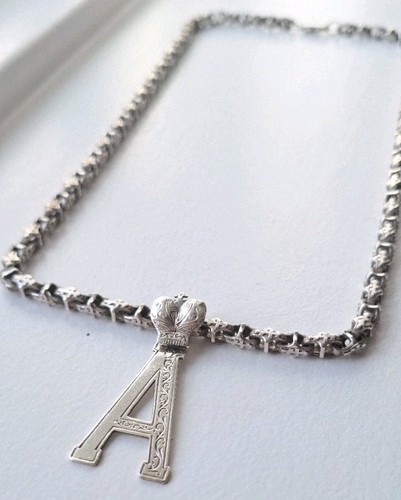 Collana argento con - in,