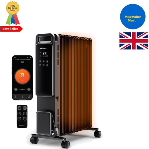Radiatore smart 2500w olio - smart, ad