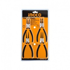 SET 4 PINZE PER ANELLI ELASTICI DI SICUREZZA